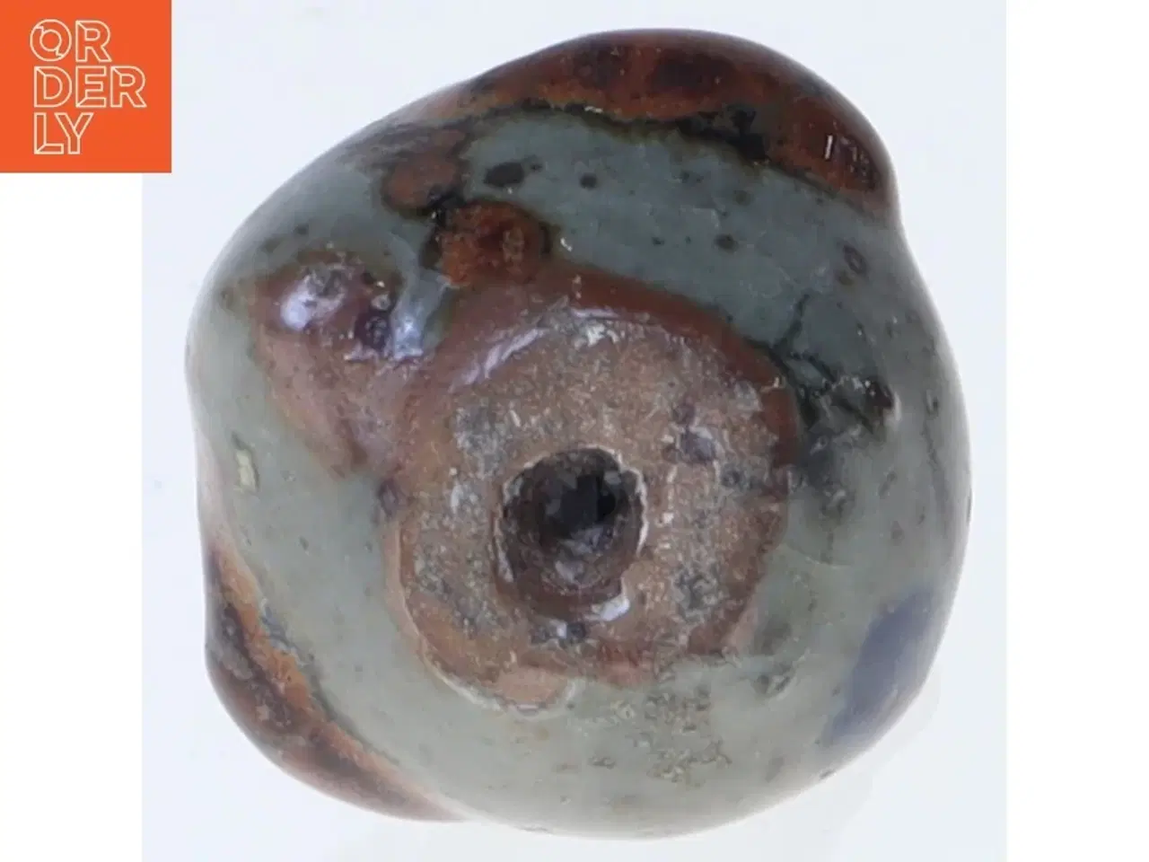 Billede 5 - Keramikskulptur af fugl (str. 5 cm)