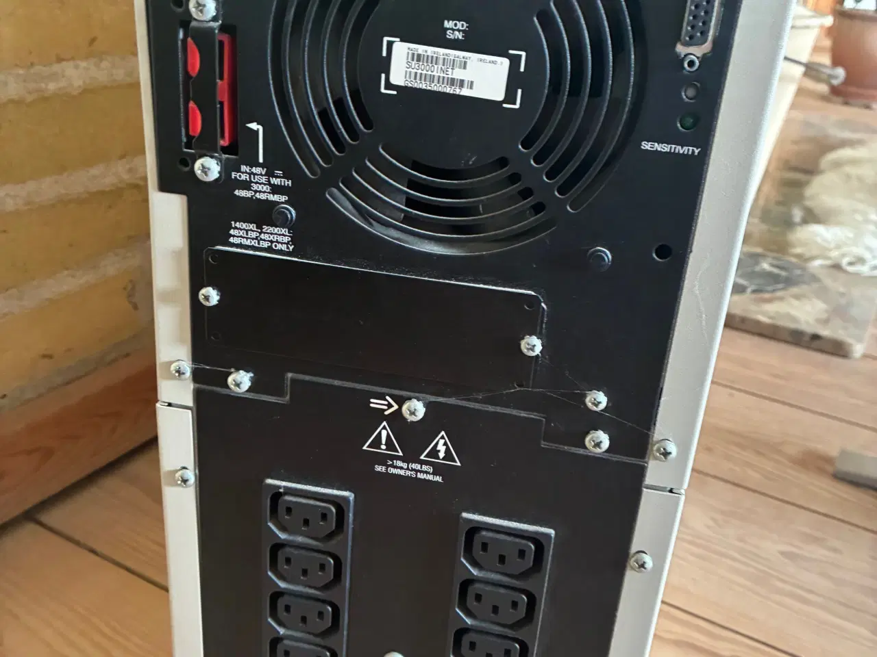 Billede 5 - UPS-Strømforsyning: UPS CS1500 APC+ Smart-UPS 3000