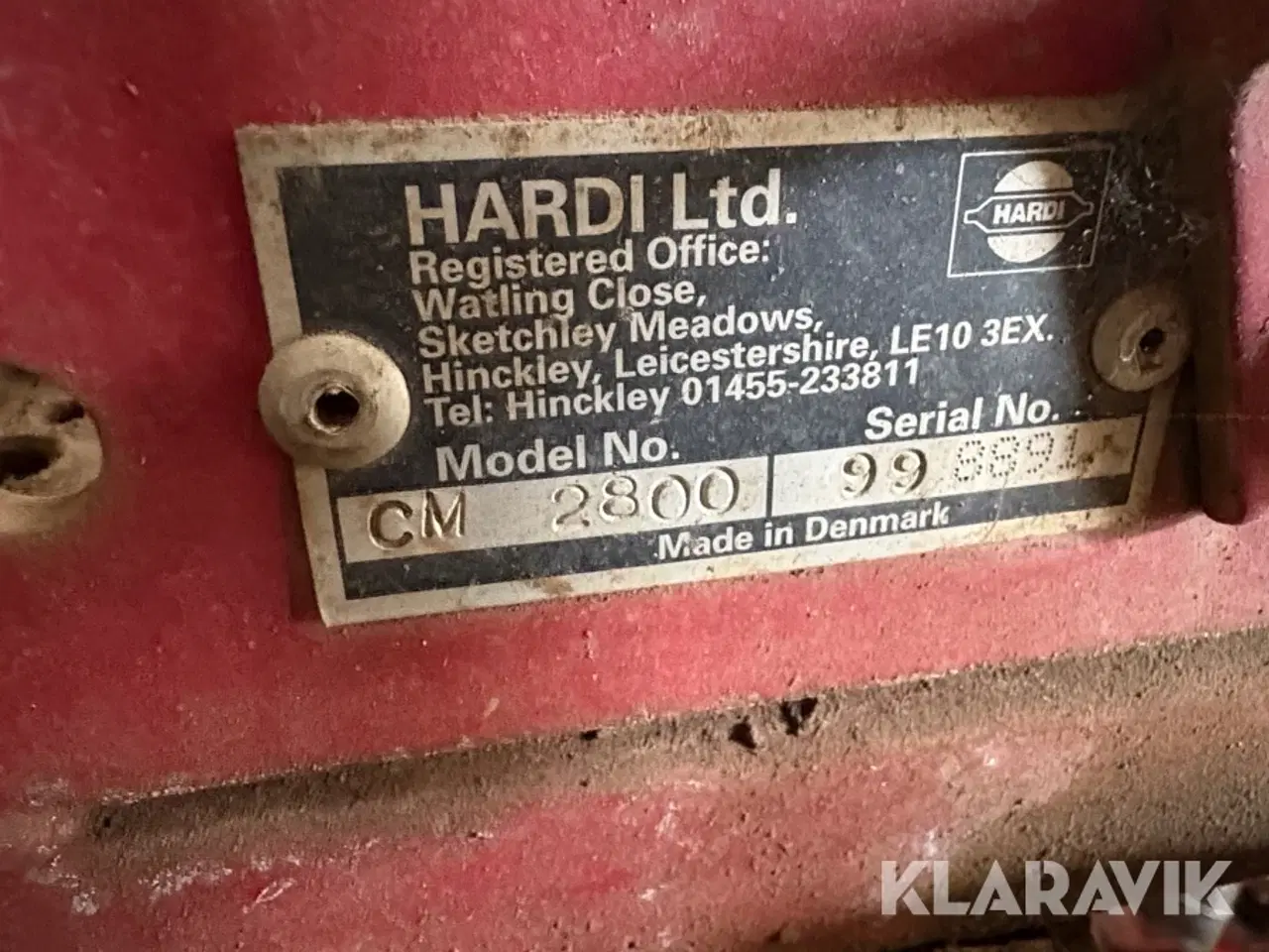 Billede 6 - Marksprøjte Hardi Commander 2200/2800-OLH 850001