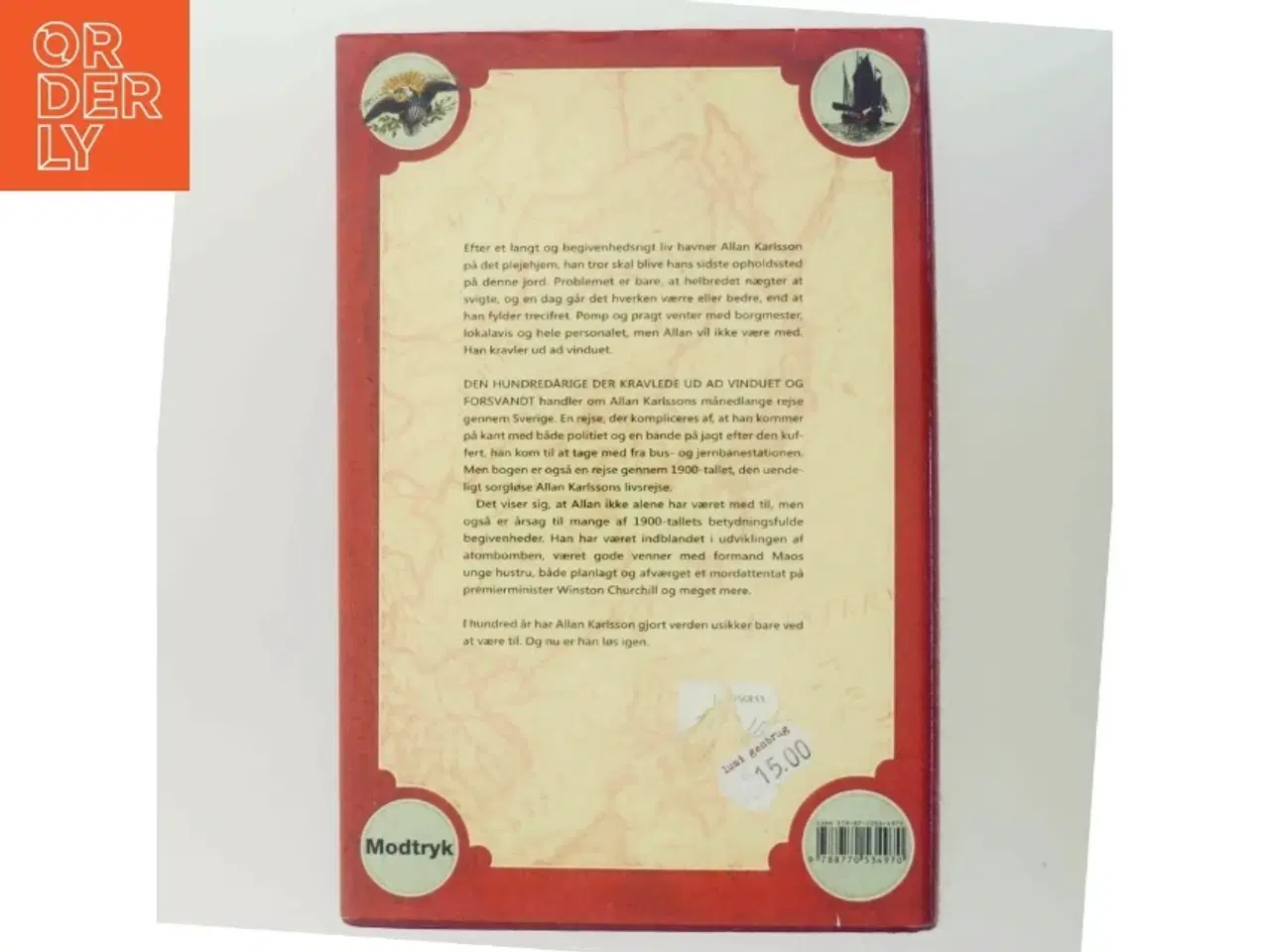 Billede 3 - Den hundredeårige af Jonas Jonasson (Bog)