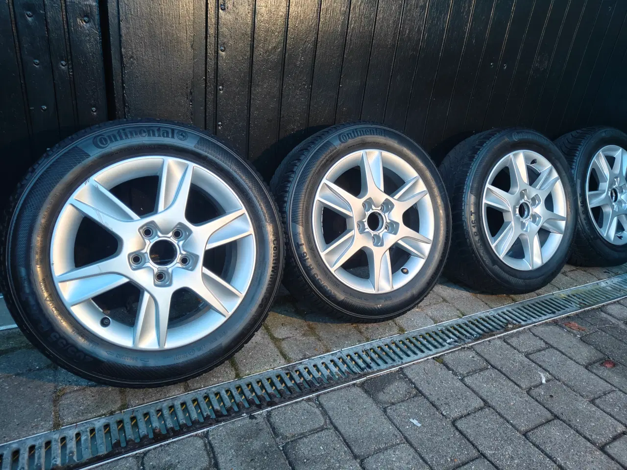 Billede 1 - 5x112 Audi 16 vinterdæk 205/55R16 ET50 1500kr 