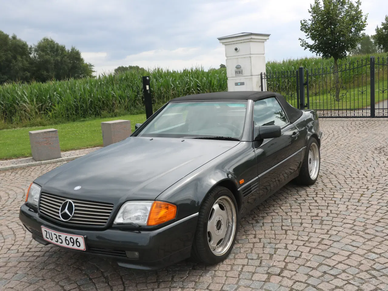 Billede 1 - Salg af Mercedes SL500. Årgang 1989. Totalreno.