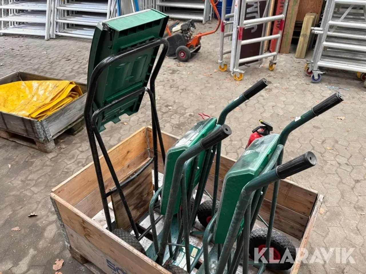 Billede 2 - Sækkevogne med førstehjælpsudstyr - 3 styk