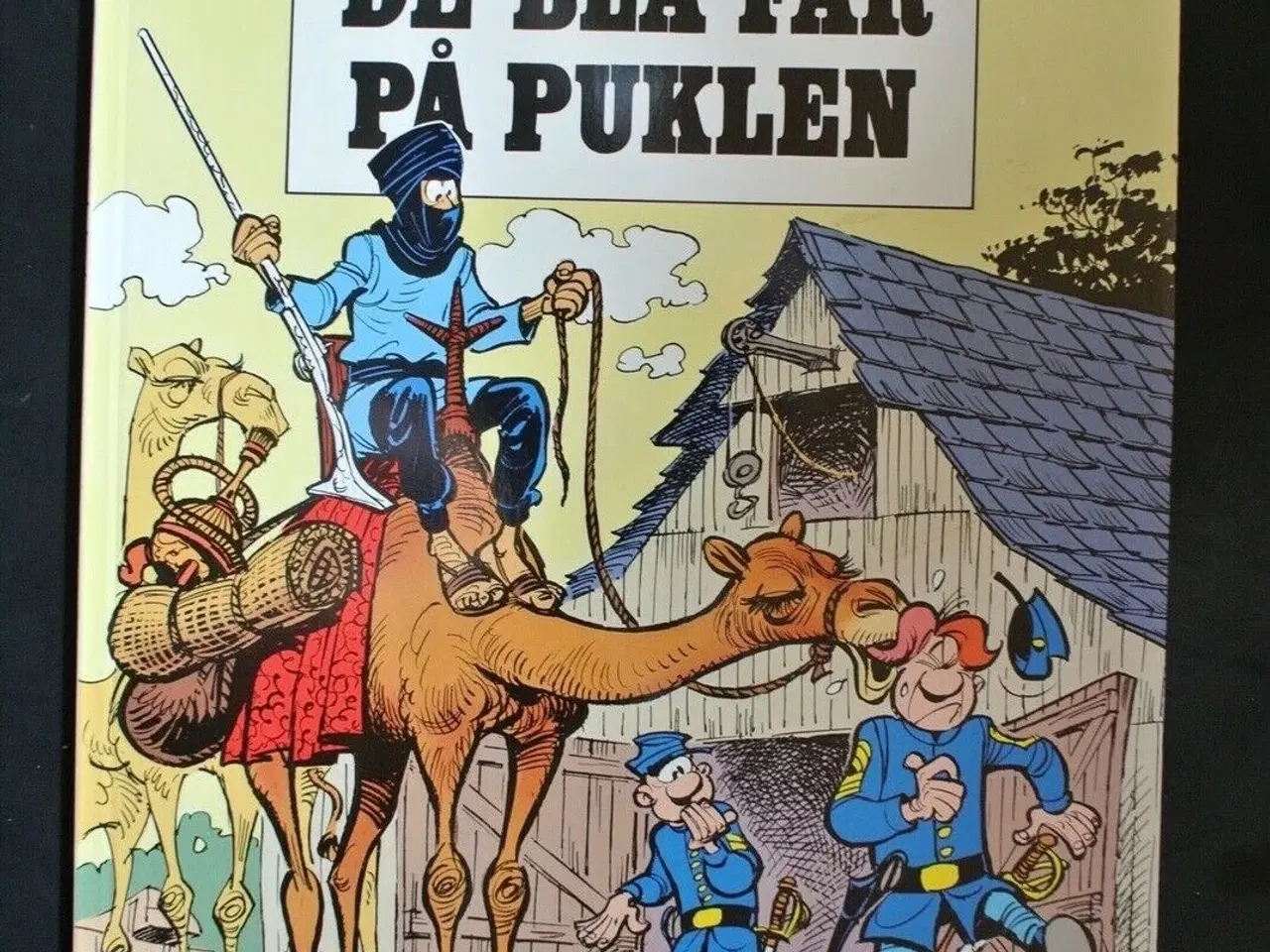 Billede 1 - blåfrakkerne 17. de blå får på puklen, Af cauvin o