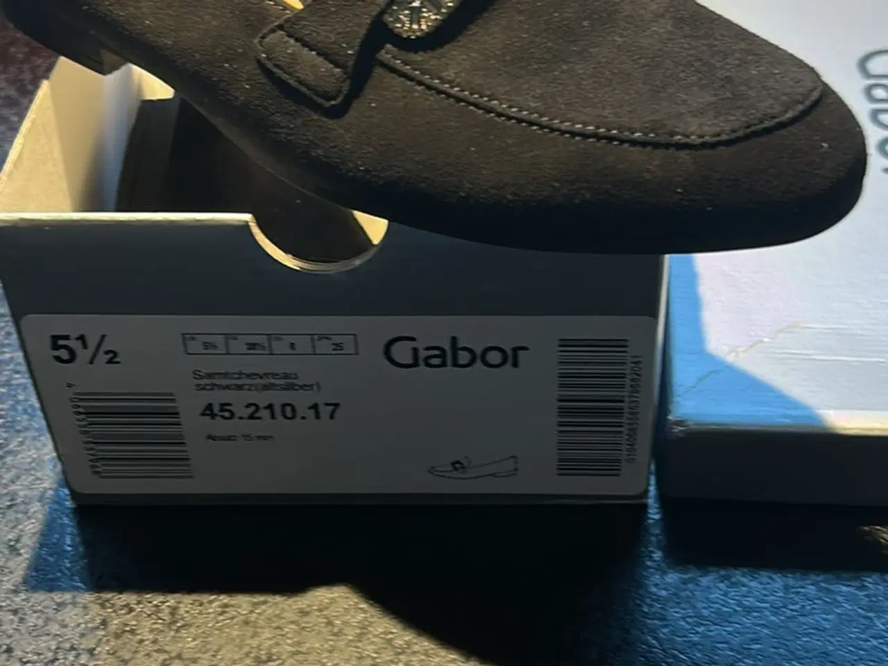 Billede 3 - Gabor sko sorte str 38 1/2 nye i æske