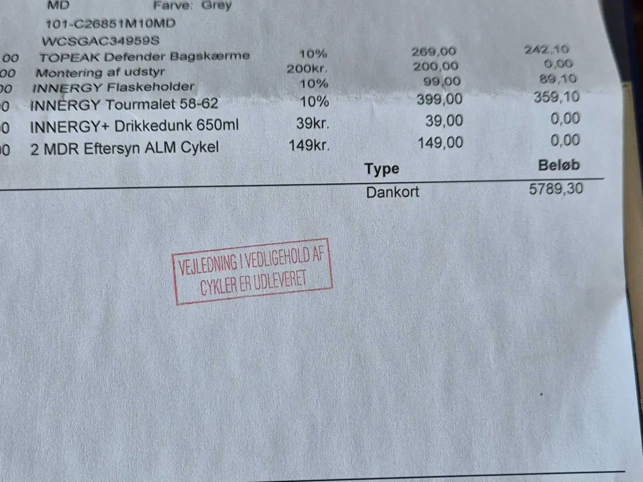 Billede 6 - Velholdt Mountain Bike. 