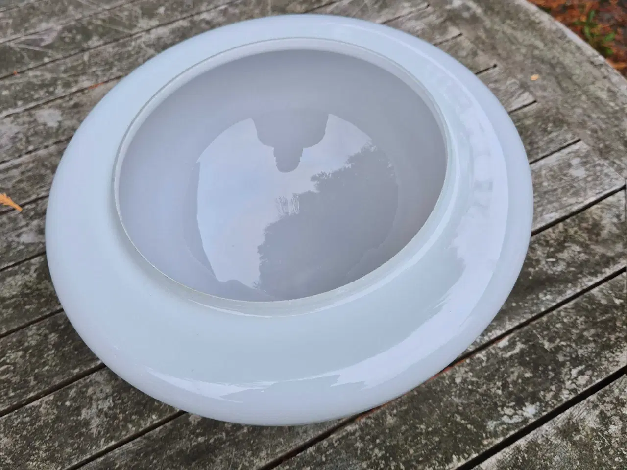 Billede 9 - Flot plafond med konveks skærm i opalglas 