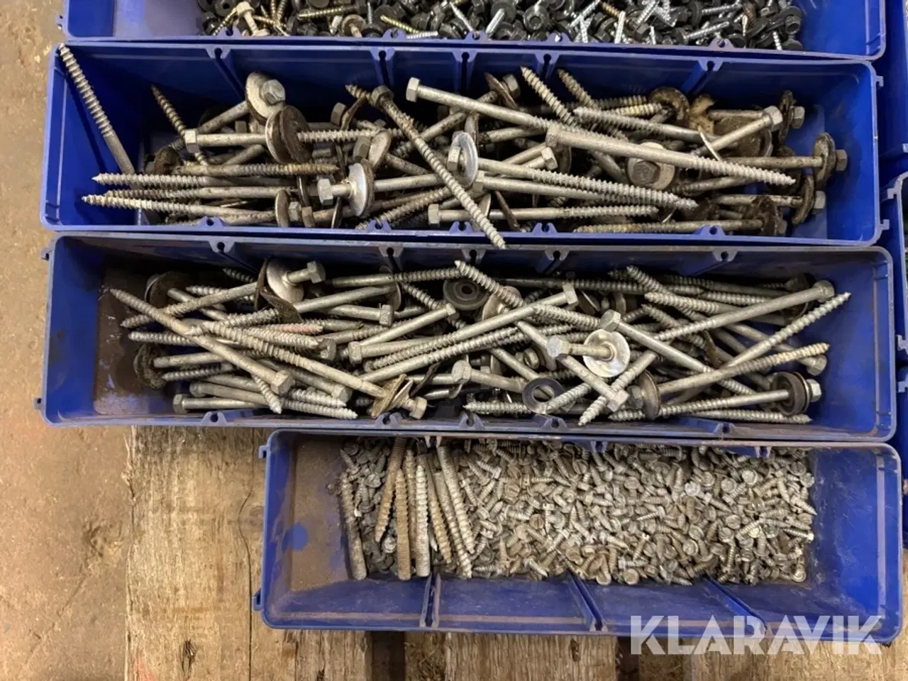 Billede 6 - Diverse skruer til stålplader LOT