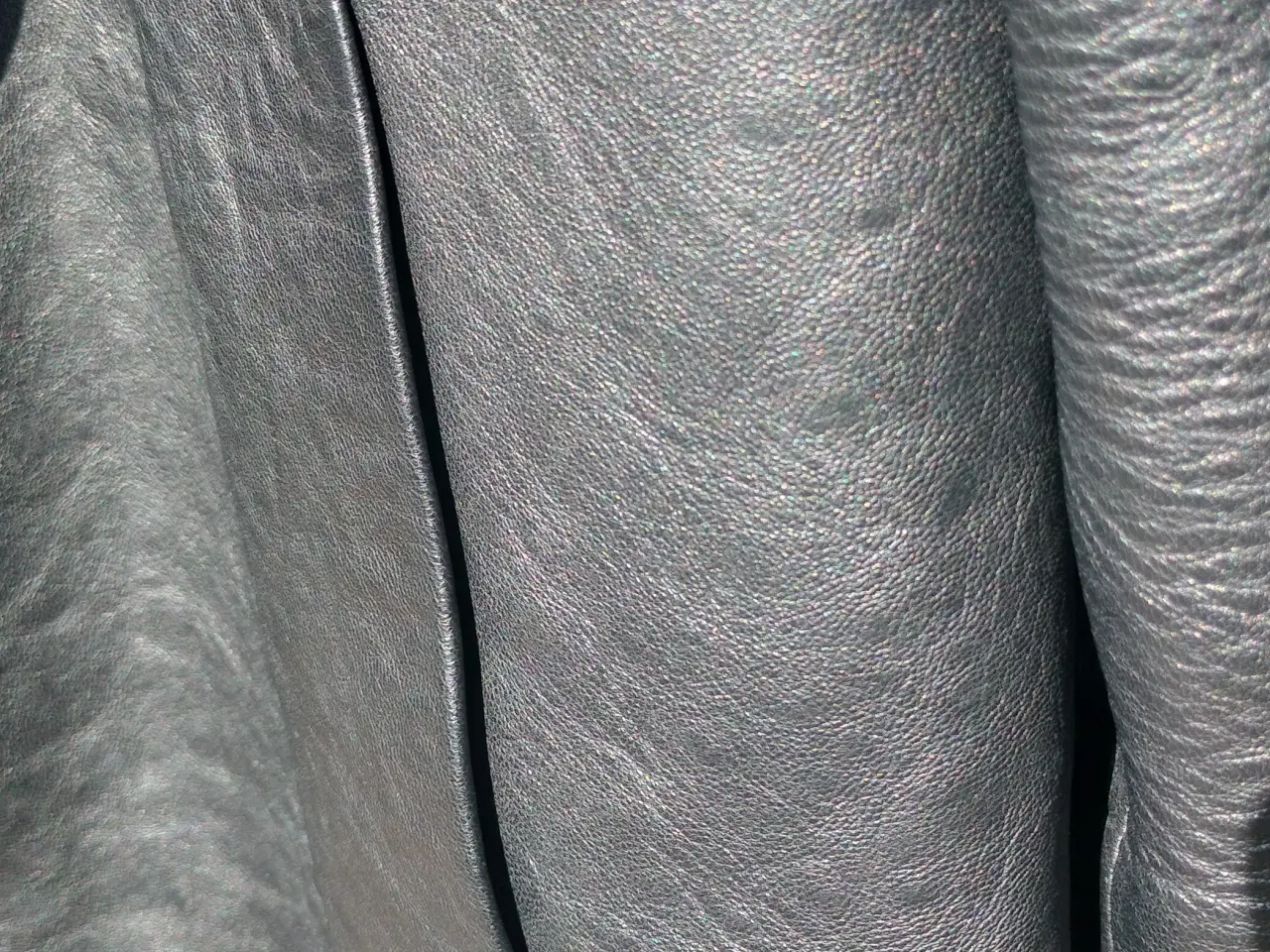 Billede 5 - Sort skindjakke, XL