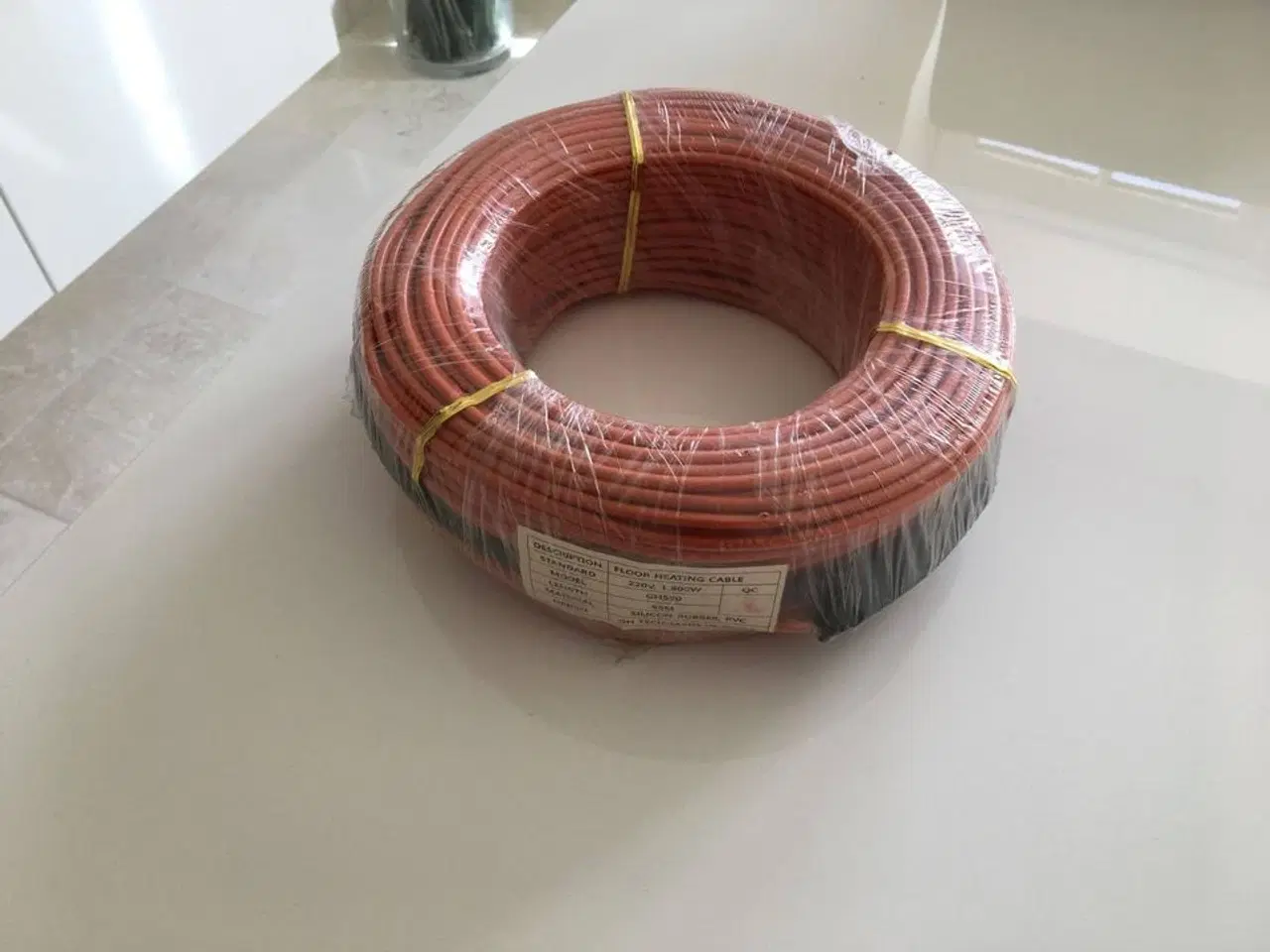 Billede 1 - Gulvvarme kabel