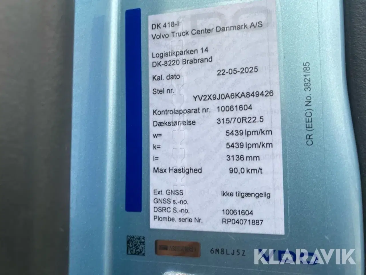 Billede 12 - Lastbil Volvo FM-Serien 330