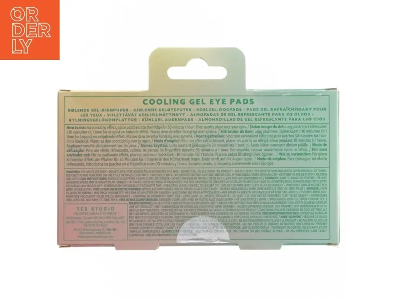Billede 2 - Cooling Gel Eye Pads fra Yes Studio