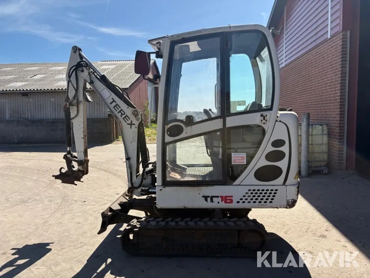 Billede 8 - Minigraver Terex TC 16