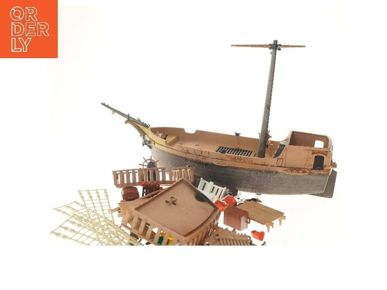 Billede 2 - Legetøjsskib (str. 60 cm)