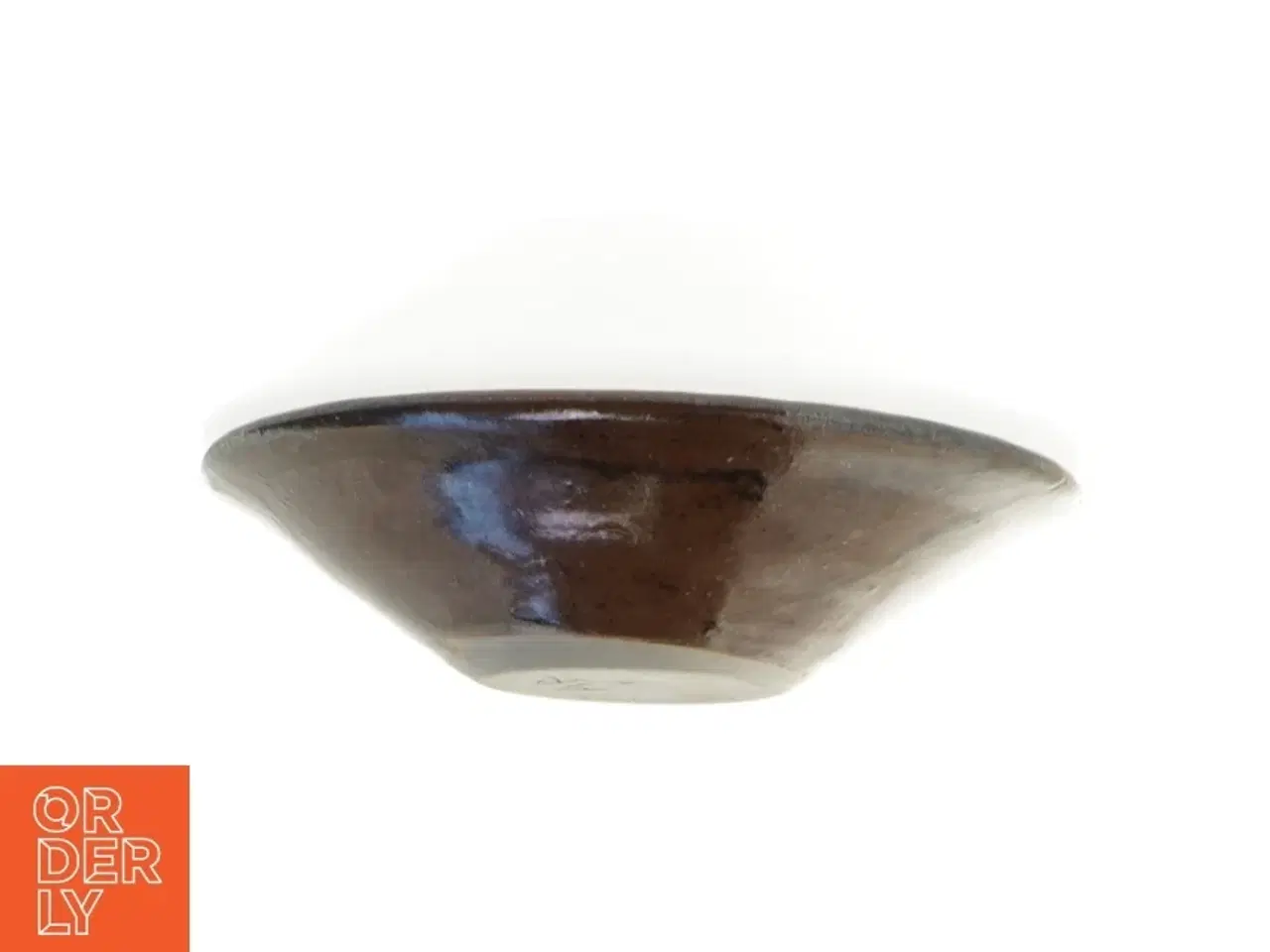 Billede 4 - Keramikskål med dekorativt mønster af Anders Bjerborg (str. 20 x 5 cm) fra AB