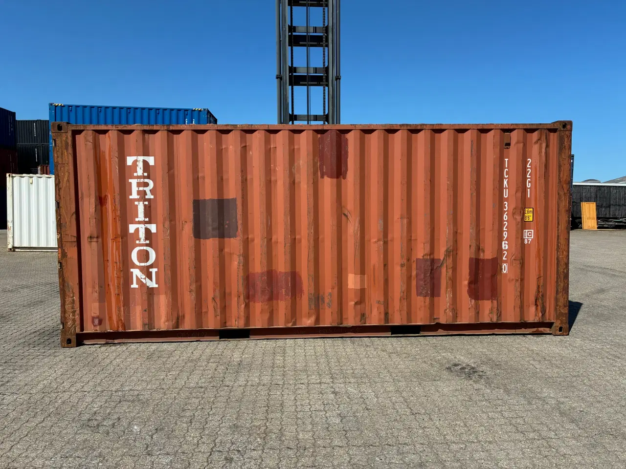 Billede 3 - 20 fods Container- ID: TCKU 362962-0