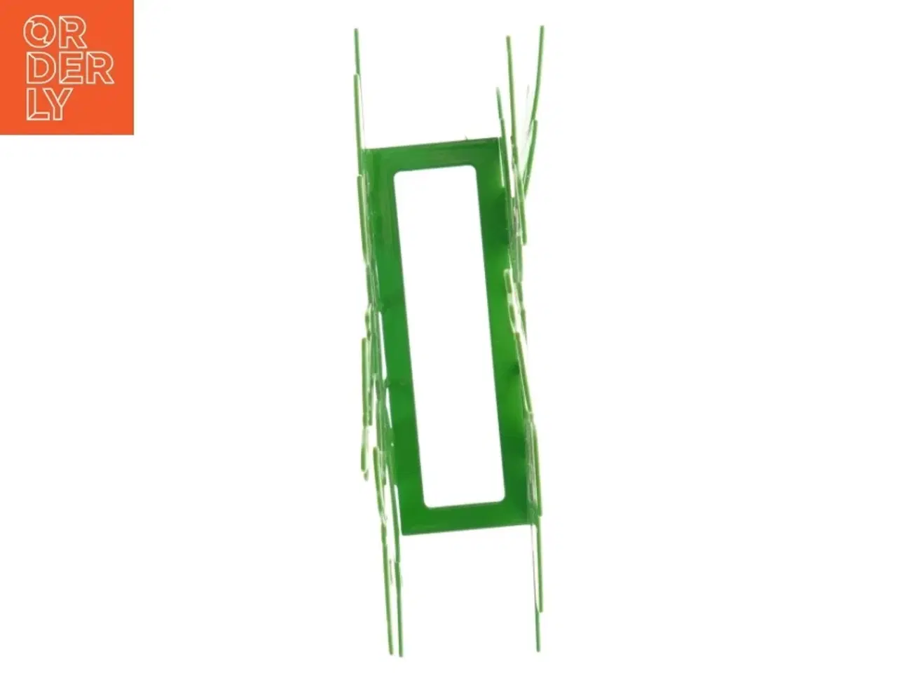 Billede 3 - Servietholder i grøn metal (str. 19 x 16 cm)