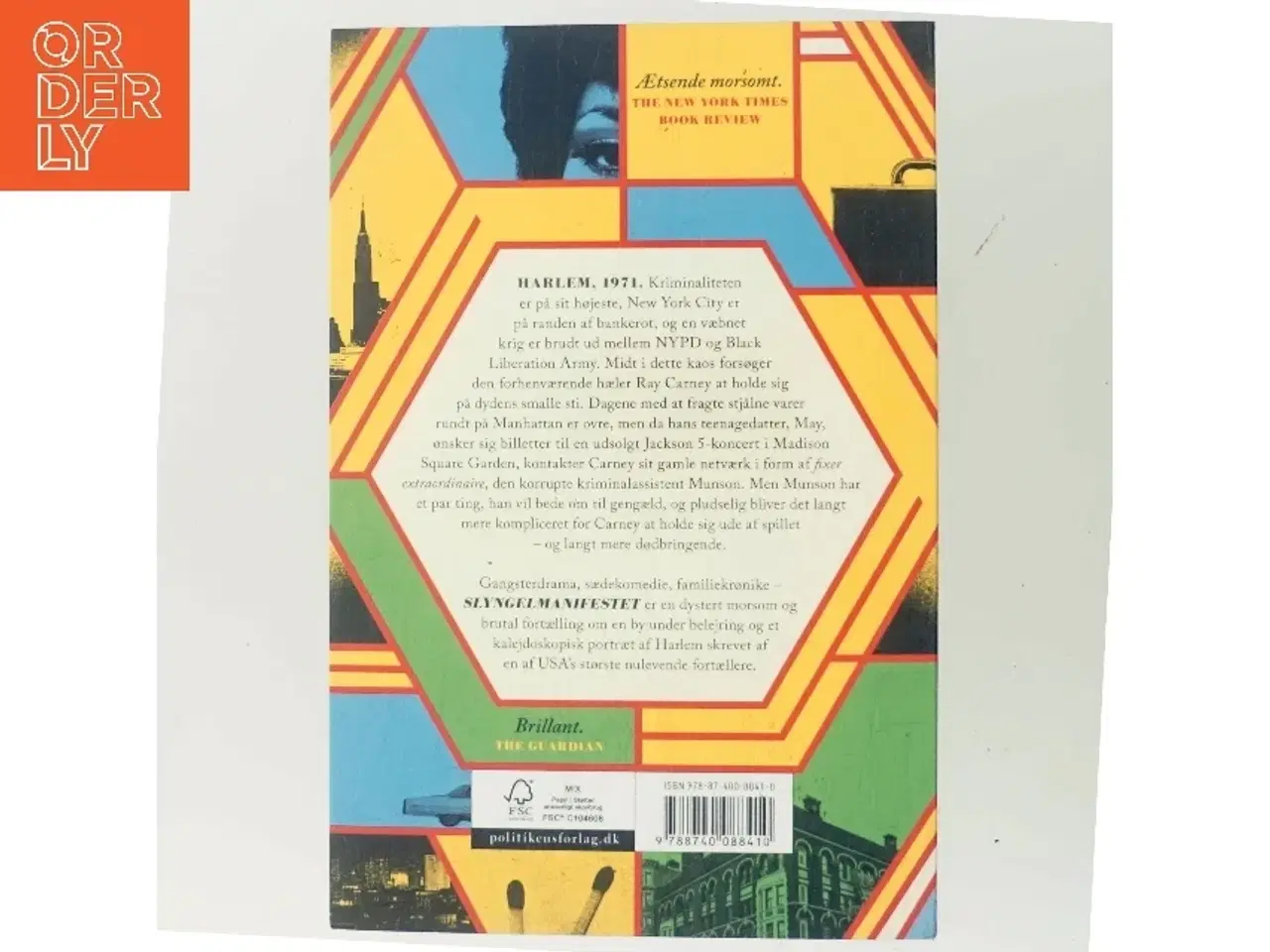 Billede 3 - Slyngelmanifestet : roman af Colson Whitehead (Bog)