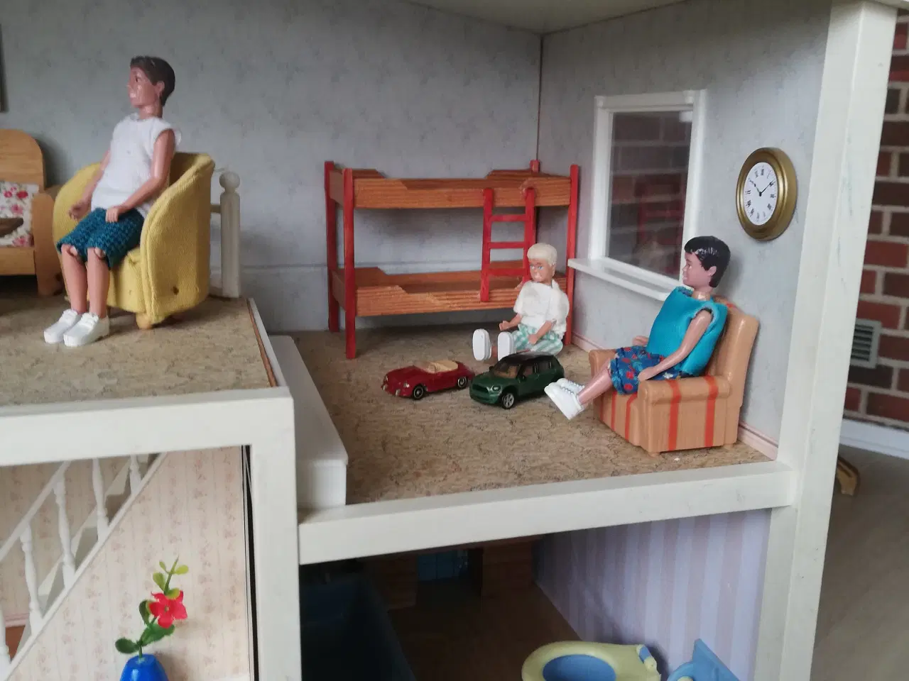 Billede 7 - Lundby dukkehus med indhold