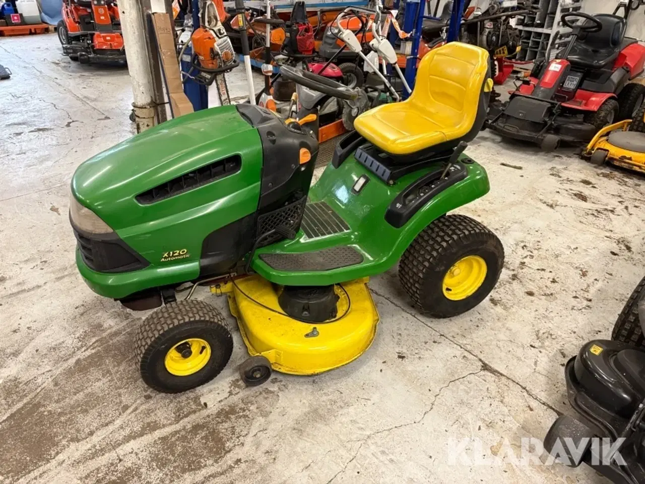 Billede 1 - Græsslåmaskine John Deere X120