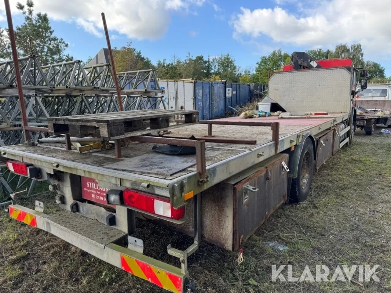 Billede 3 - Lastbil med Kran HMF 760 k3 Volvo FE 280 4X2
