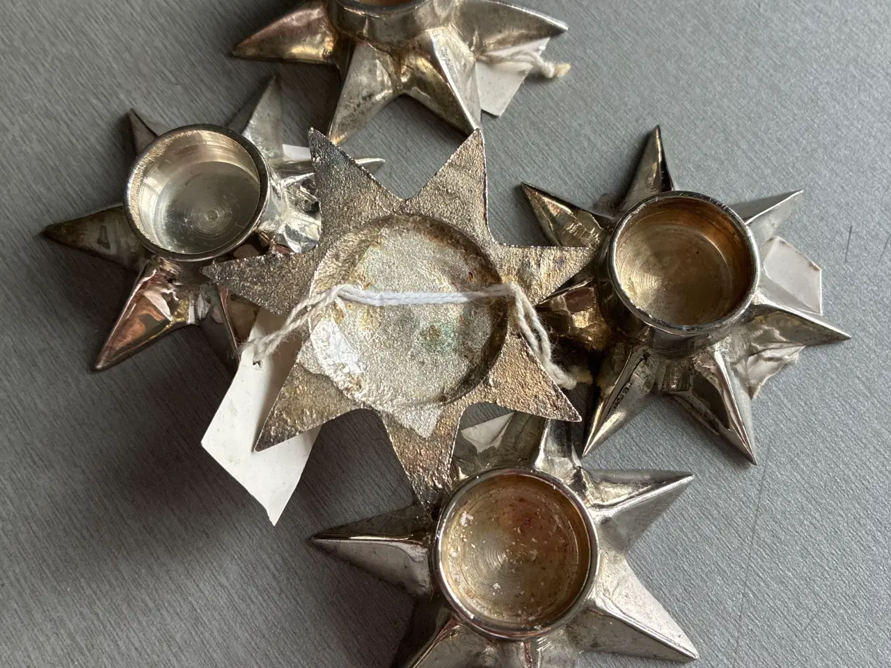 Billede 4 - Div. Julestjerner til Alm. lys og fyrfadslys 