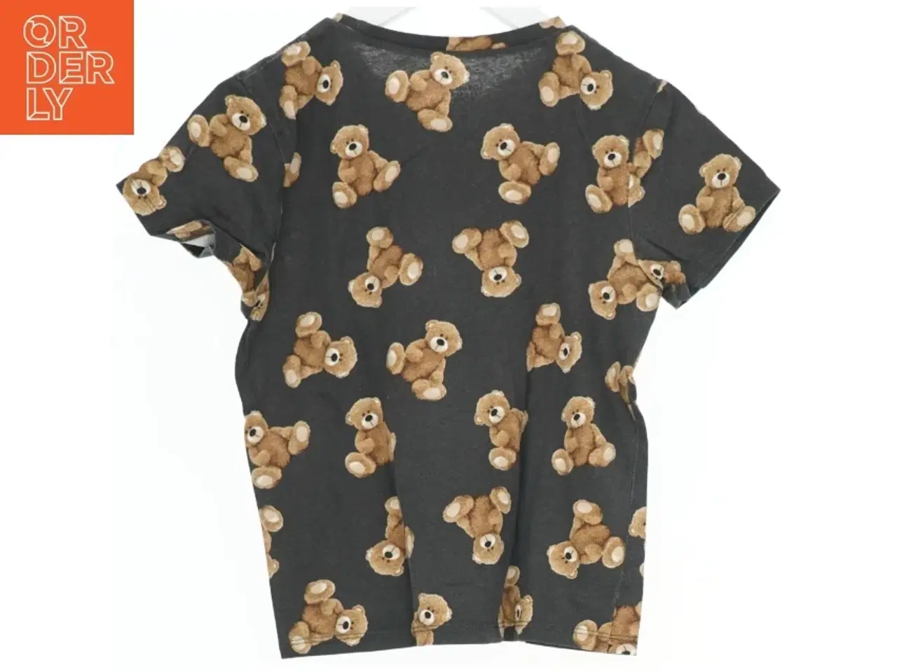 Billede 2 - Børnet-shirt med bamseprint fra H&M (str. 128)