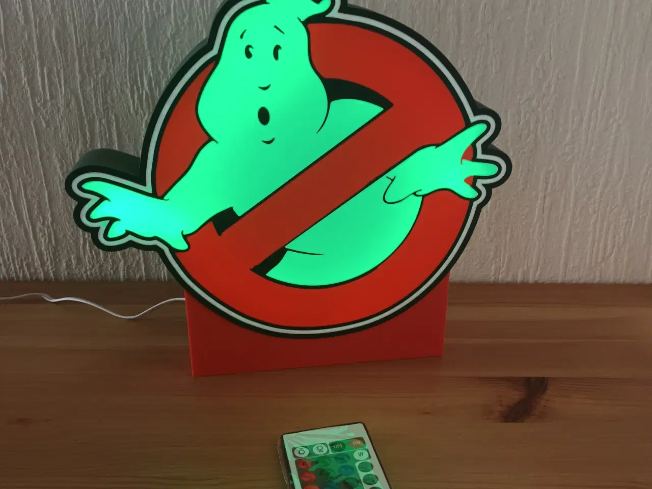 Billede 3 - sjov LED  Lampe Ghostbusters 16 Farver og Blik