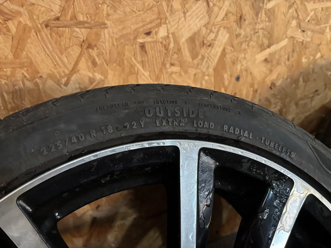 Billede 7 - Mercedes 18” alufælge på sommerdæk 225/40R18