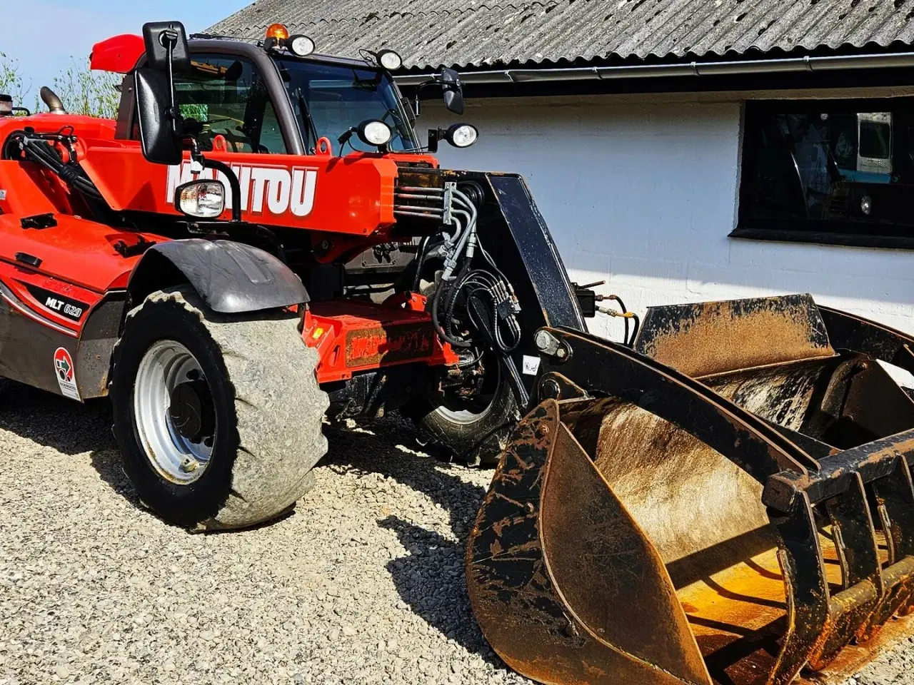 Billede 2 - Manitou MLT629 / 3000 timer / meget udstyr