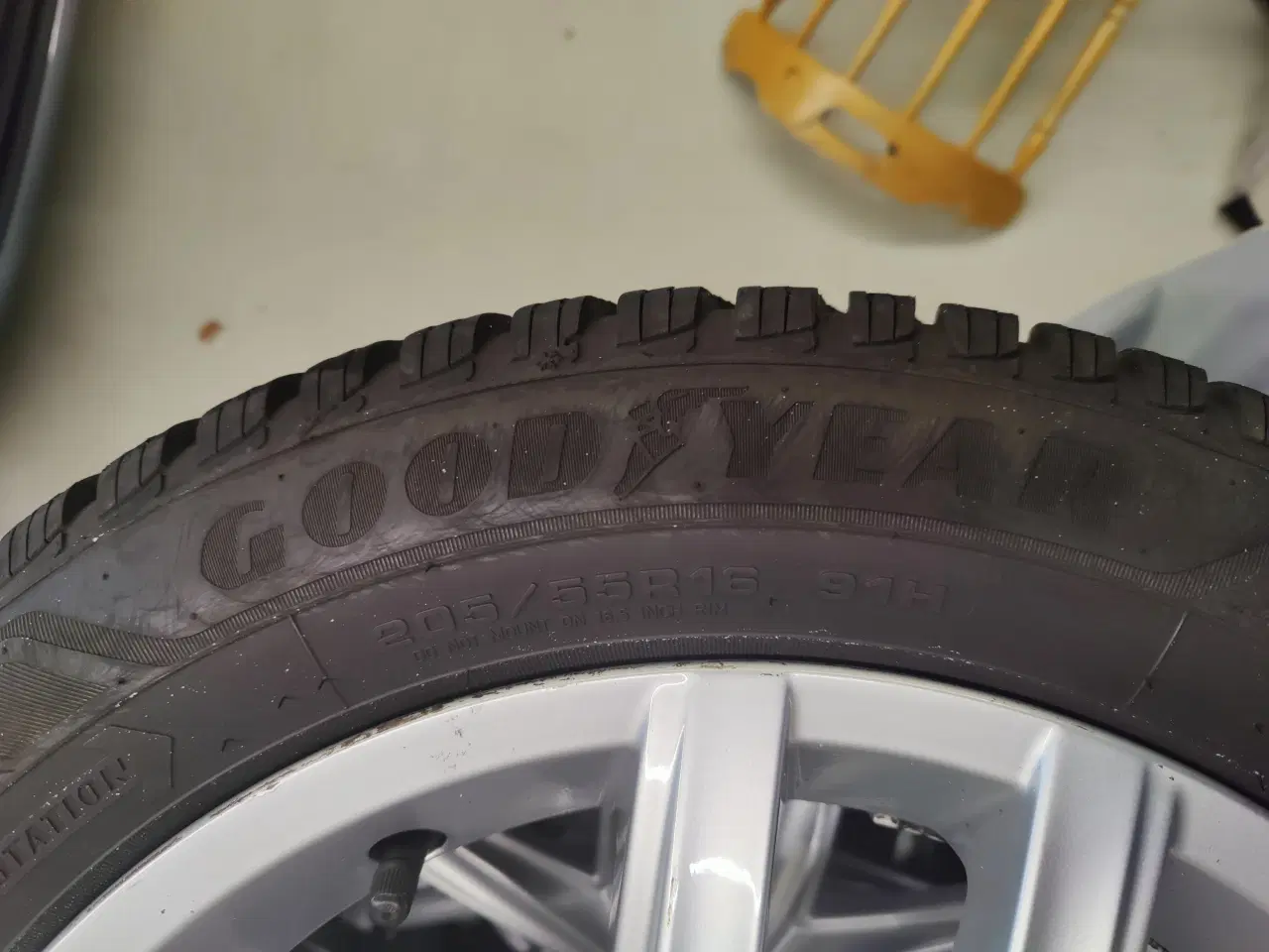 Billede 6 - Vinterdæk på originale VW alu fælge