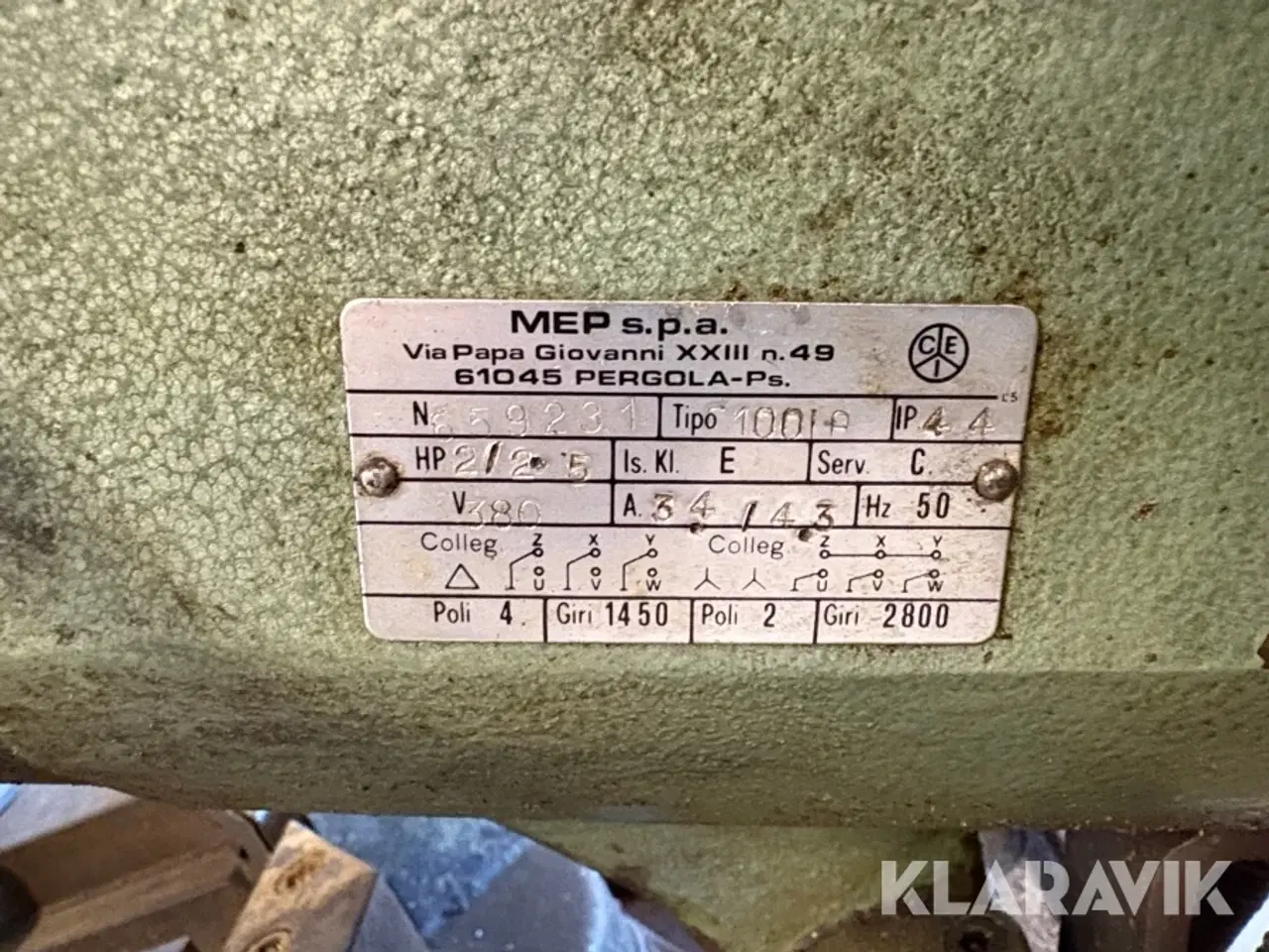 Billede 12 - Koldsav Mep Coll 380