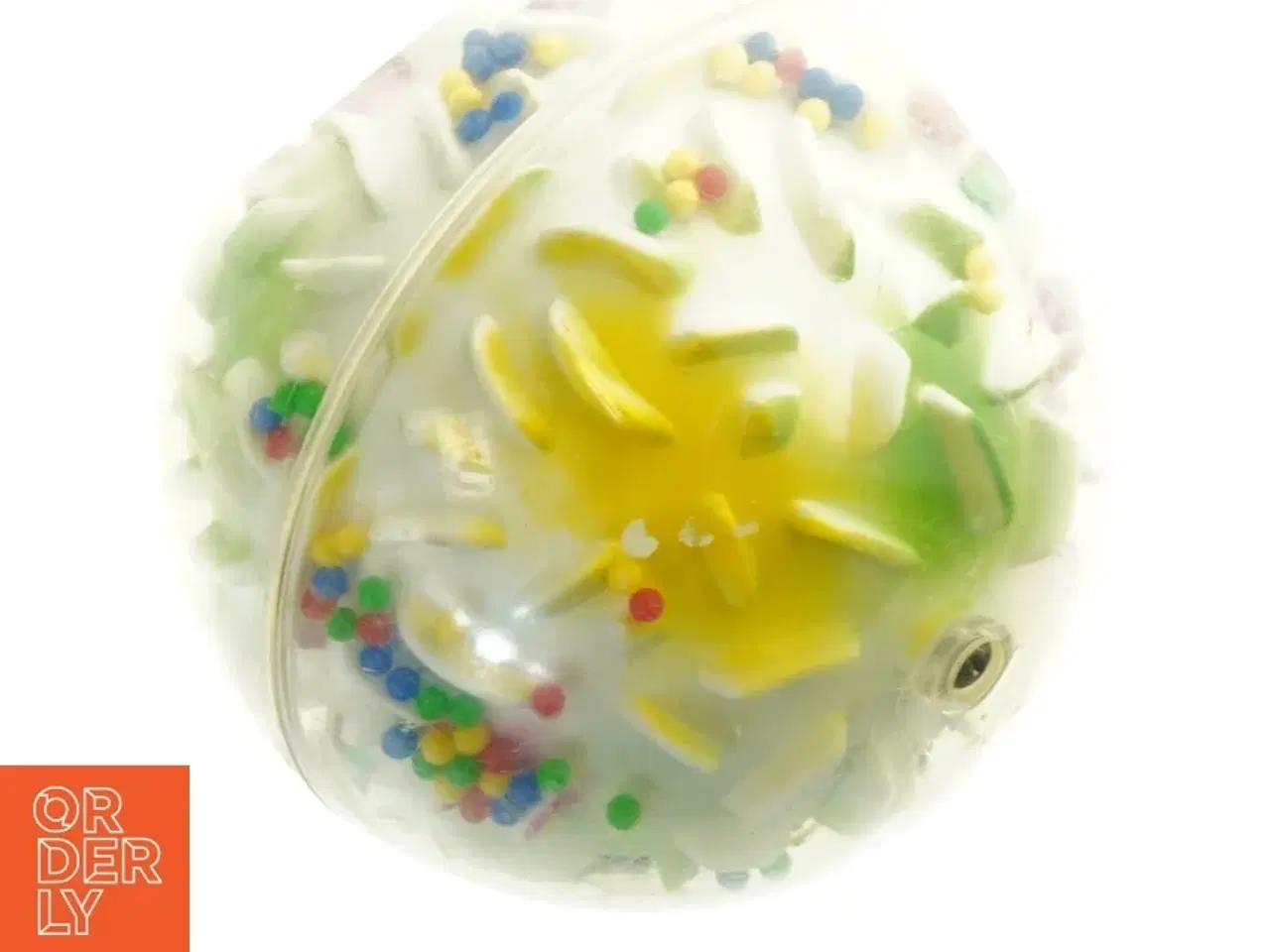 Billede 3 - Farverig plastkugle (str. Ø 13 cm)