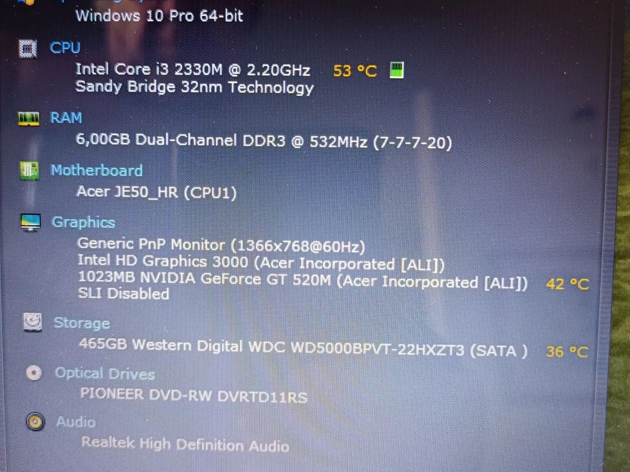 Billede 4 - Acer Aspire 15,6" skærm