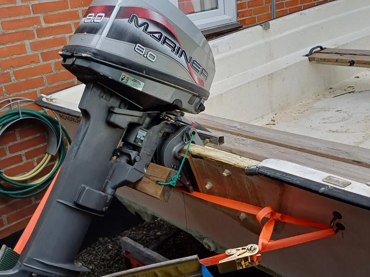 Billede 5 - Limbo 15 fods jolle med 8 hk Mariner og trailer