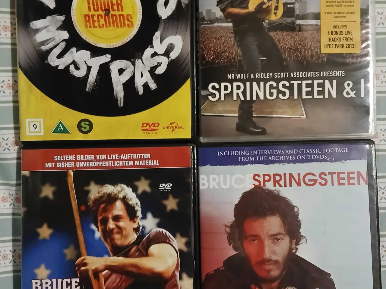 Billede 1 - Bruce Springsteen dvd'er og bluray