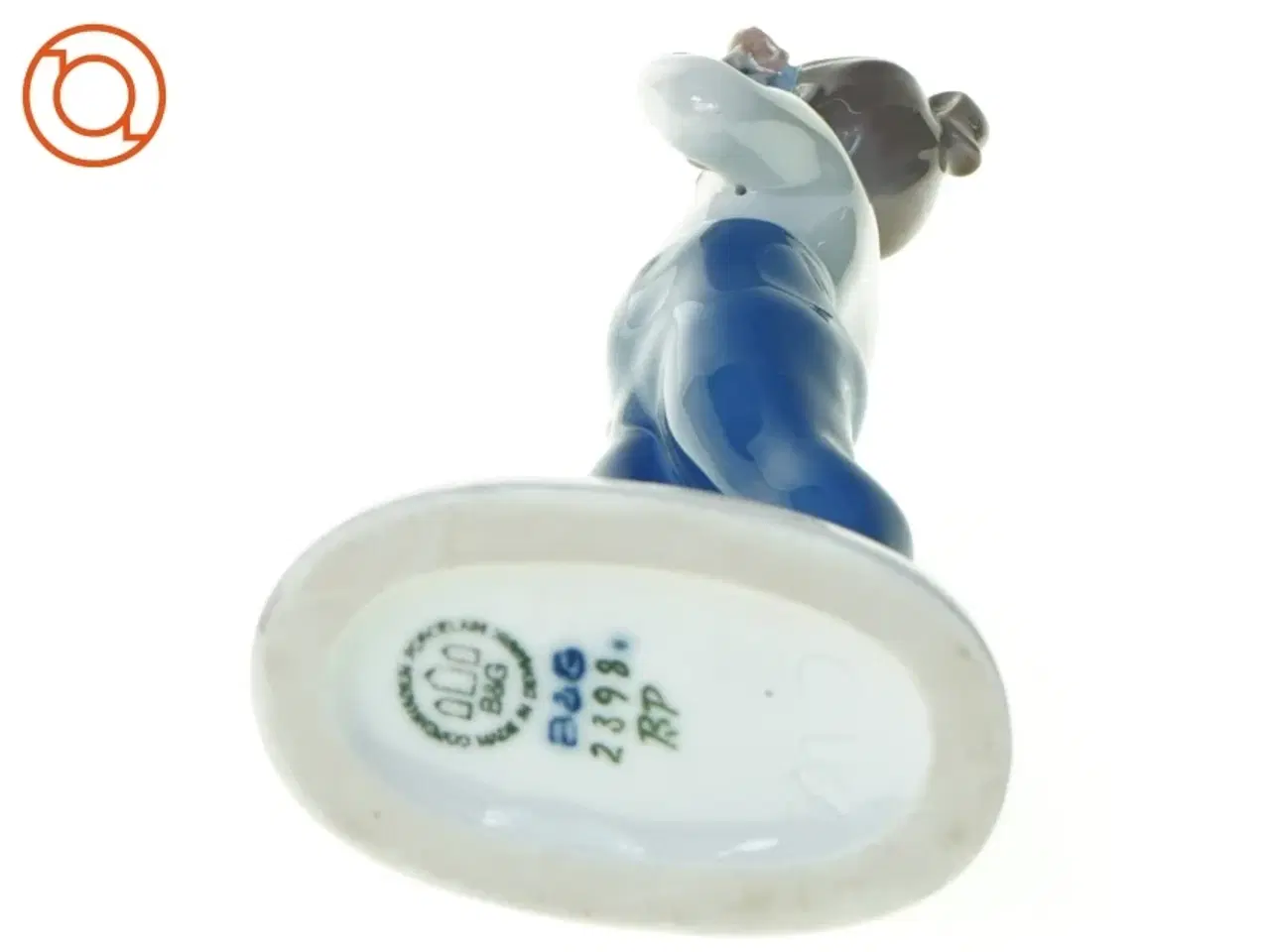 Billede 2 - PIGE MED BAMSE, BING & GRØNDAHL NR. 2398 fra Bing Og Grøndahl (str. 16 x 8 x 5 cm)