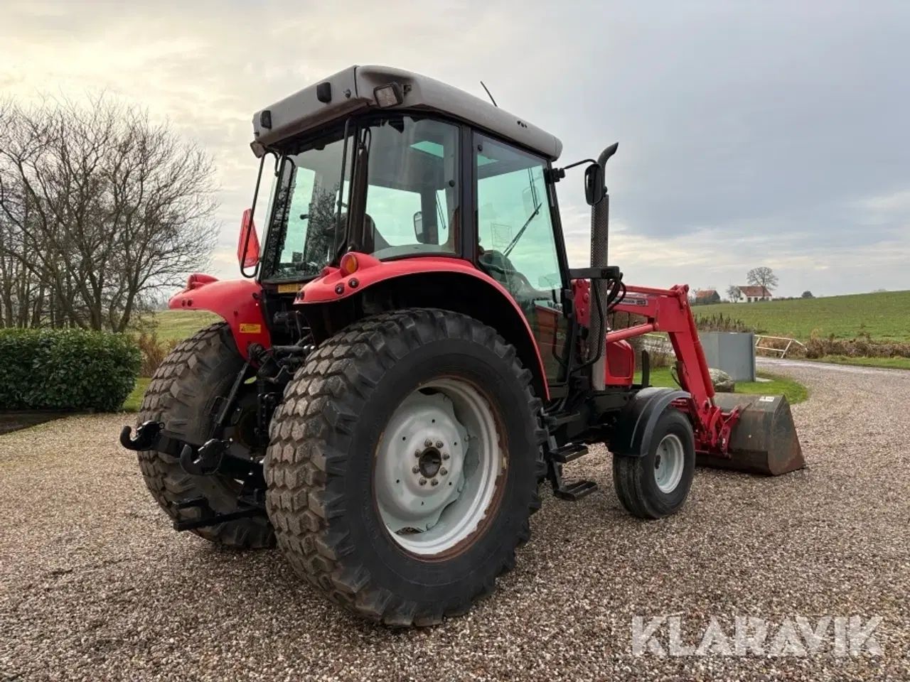 Billede 4 - Traktor med frontlæsser Massey Ferguson 5425