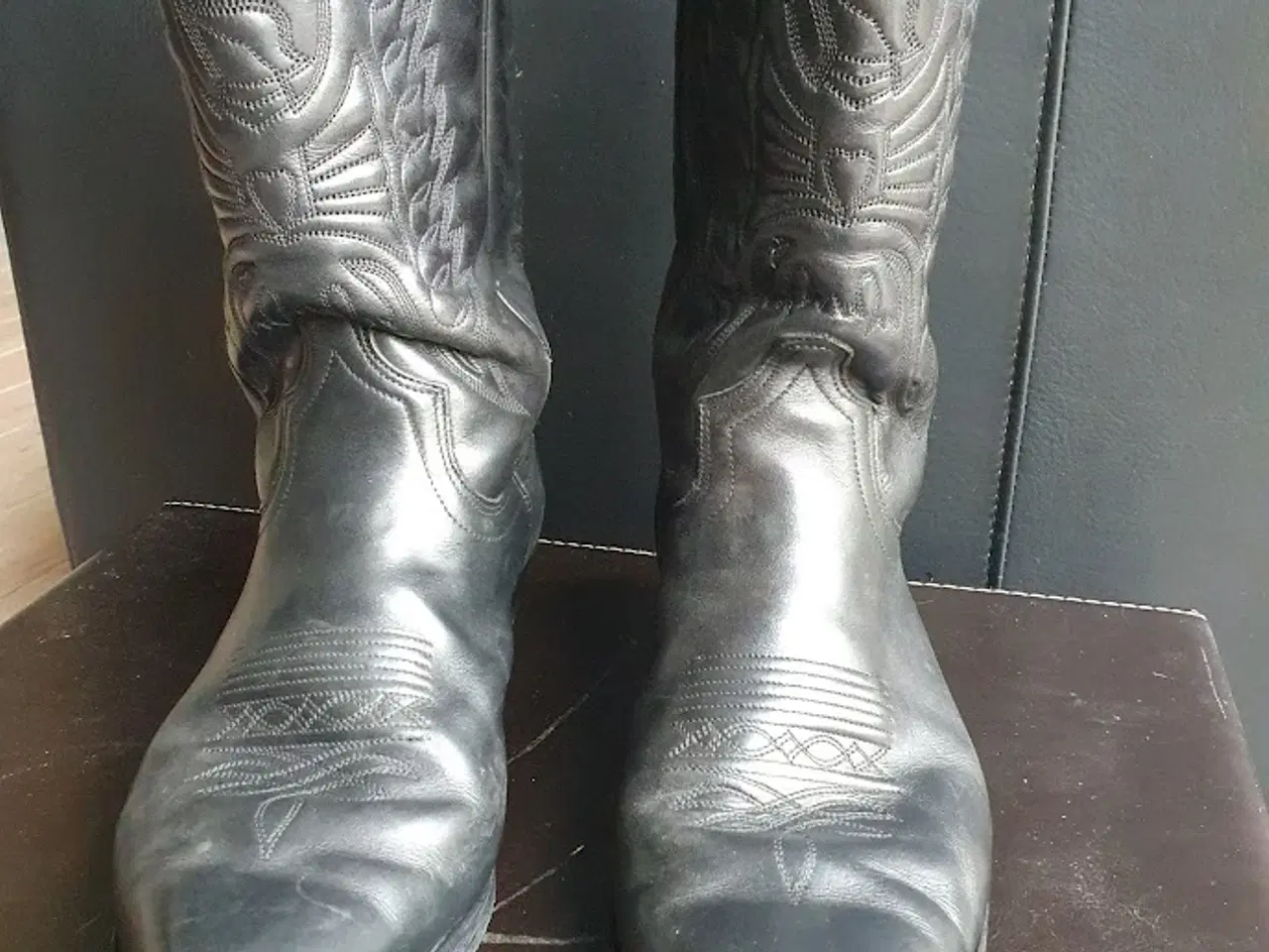 Billede 2 - Cowboystøvle, Sendra. Herre - str. 46. 
