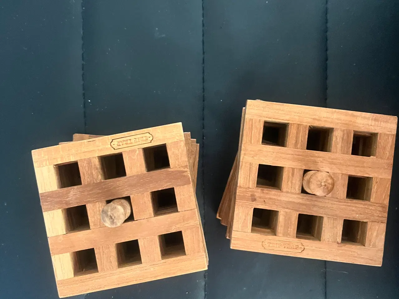 Billede 1 - Trip trap glas brikker 