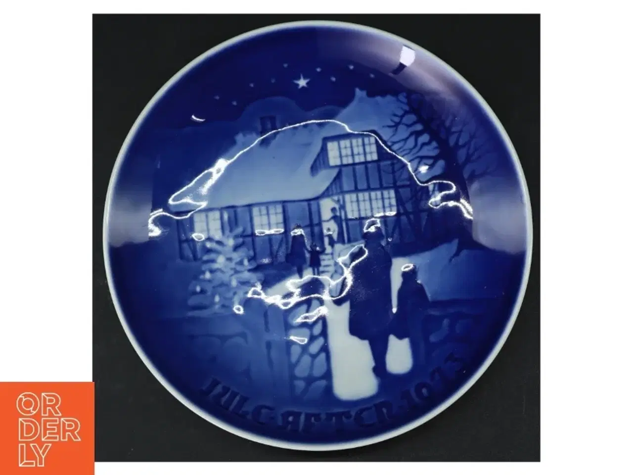 Billede 1 - Juleplatte royal copenhagen  fra 1973