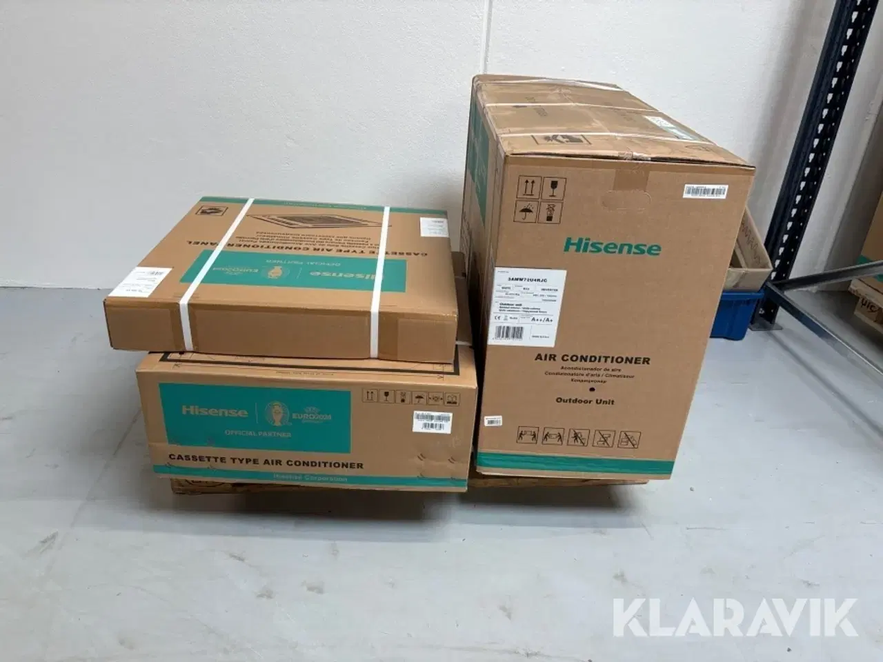 Billede 3 - Aircondition Hisense  - en udedel, 2 indedele