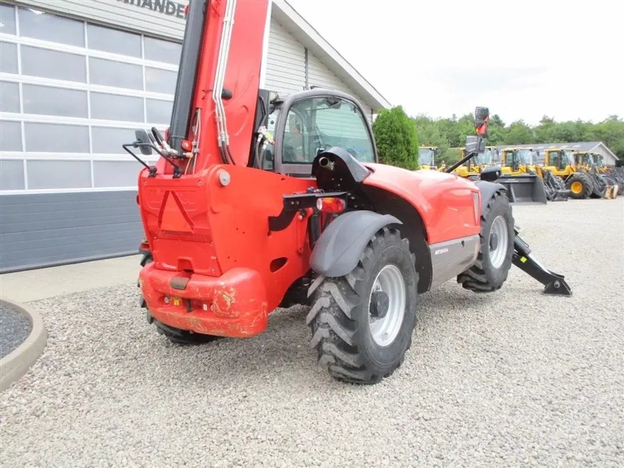 Billede 14 - Manitou MT1840A Comfort. Dansk maskine, med hydrauliske pallegafler.