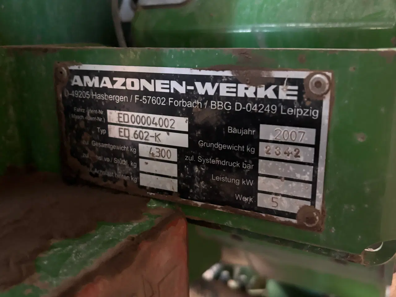 Billede 6 - Amazone ED 602-k