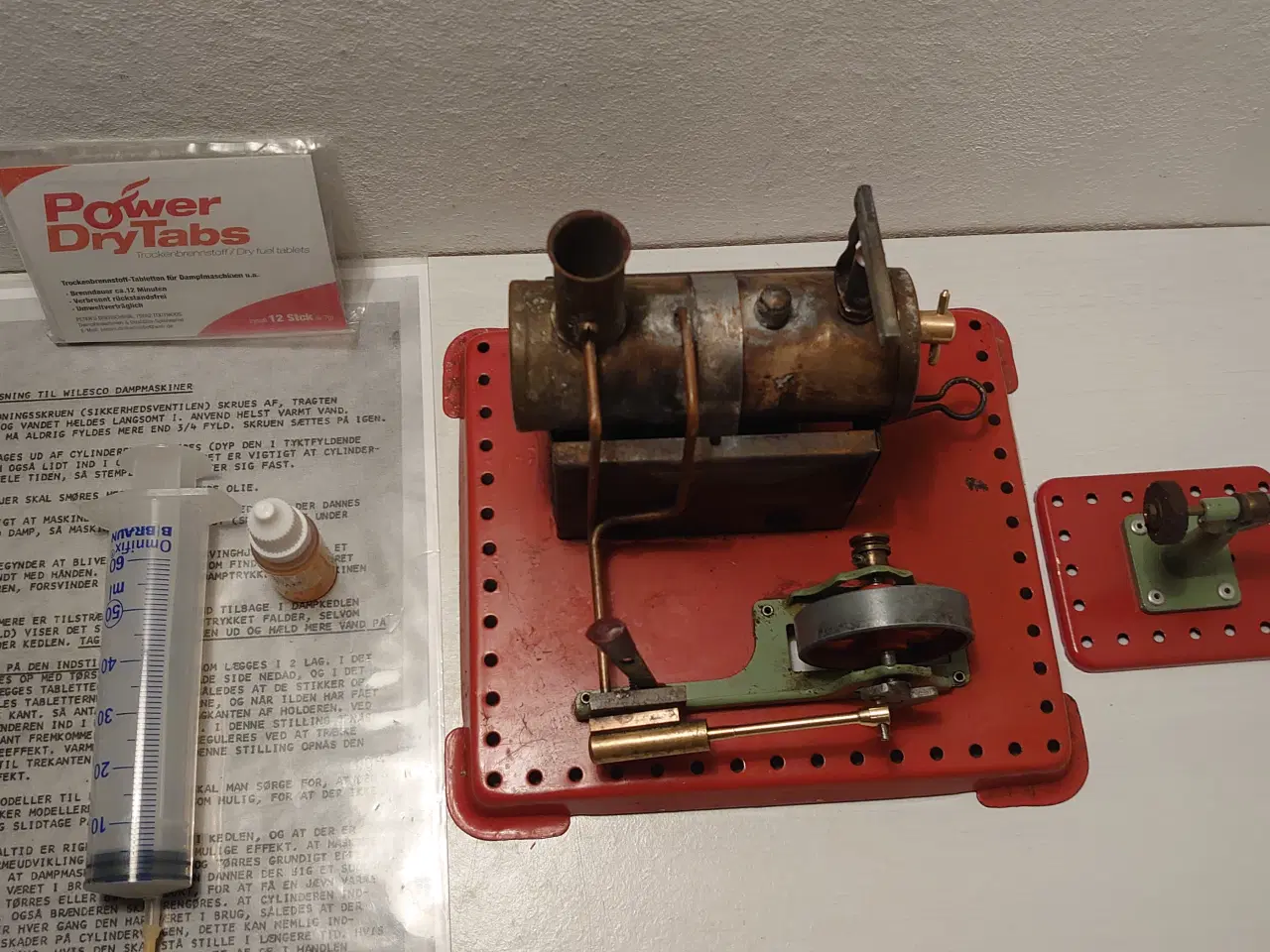 Billede 2 - Mamod Se3+tohjulssliber mm. Afprøvet. 1960-69.U.K.