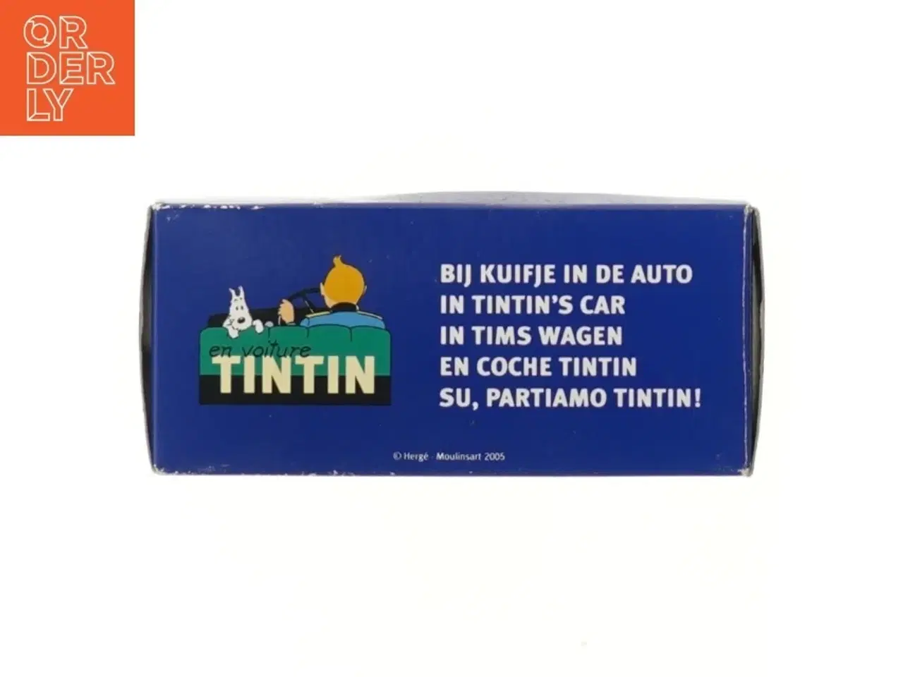 Billede 2 - Tintin bil model (str. 15,5x7 cm)