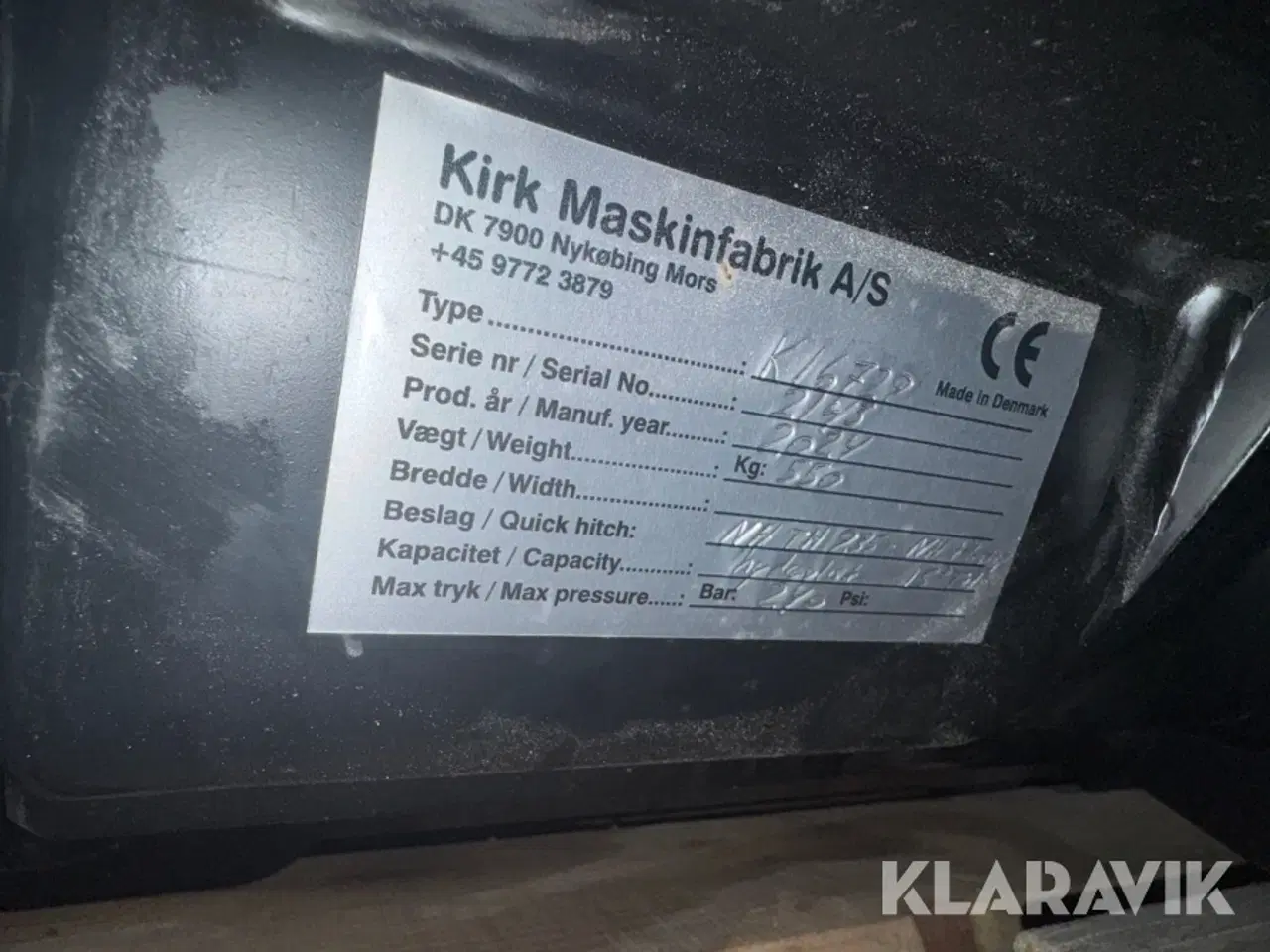 Billede 5 - Redskabs kipp Kirk K16729