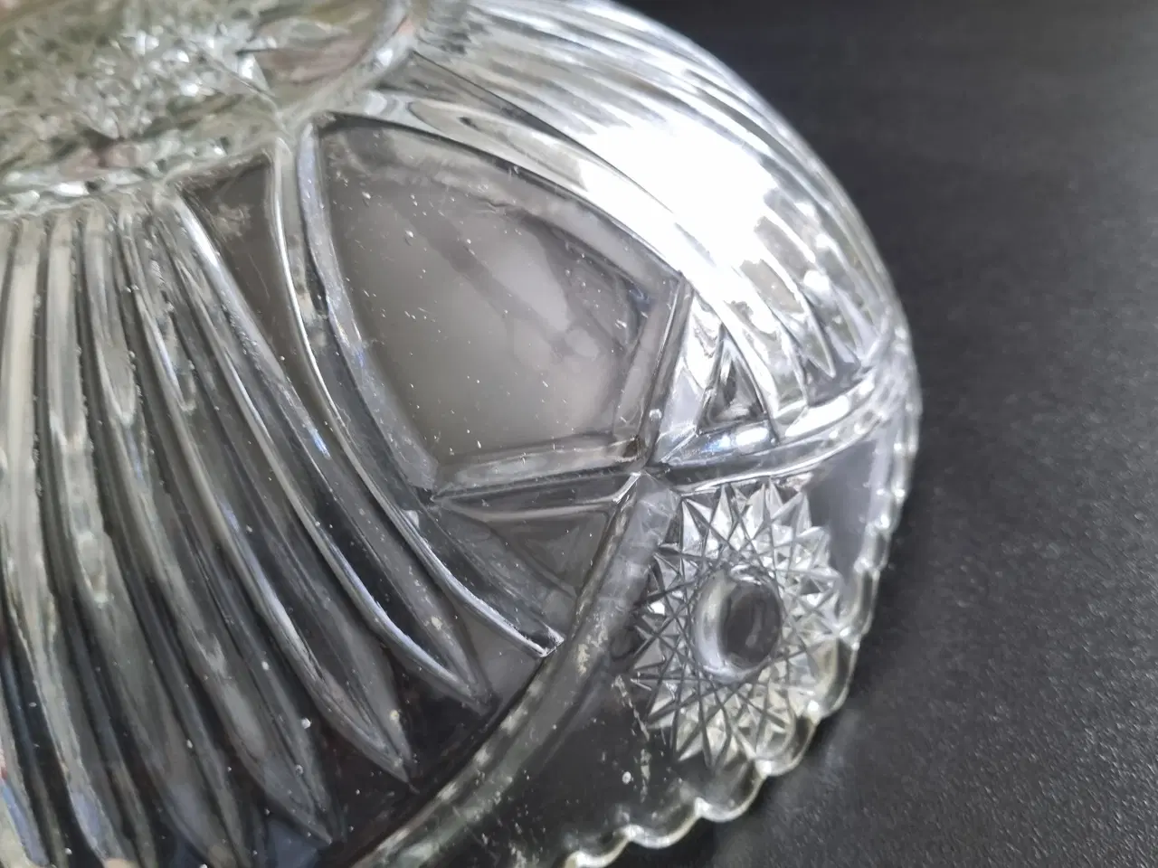 Billede 7 - Fin retro glasskål 
