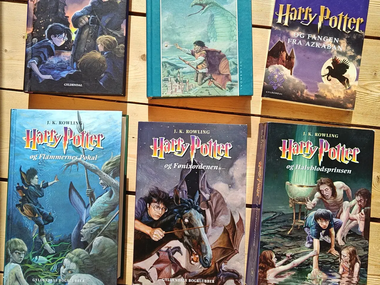 Billede 1 - Harry Potter Bøgerne 1-6 Bøger BOG