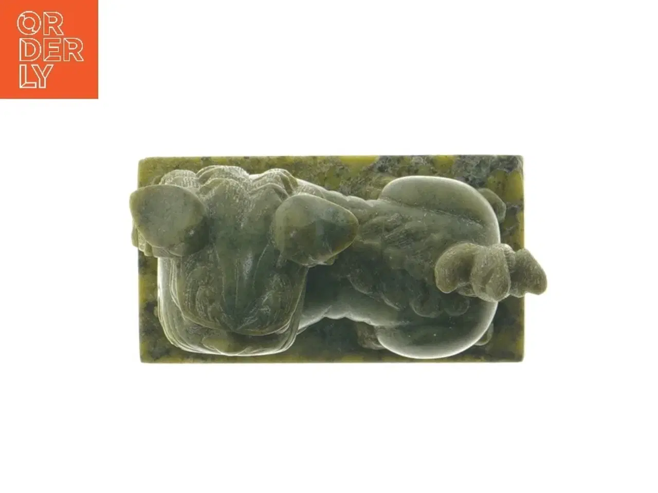 Billede 5 - Stenfigur af kinesisk løve eller foo hund (str. 10,5 cm)